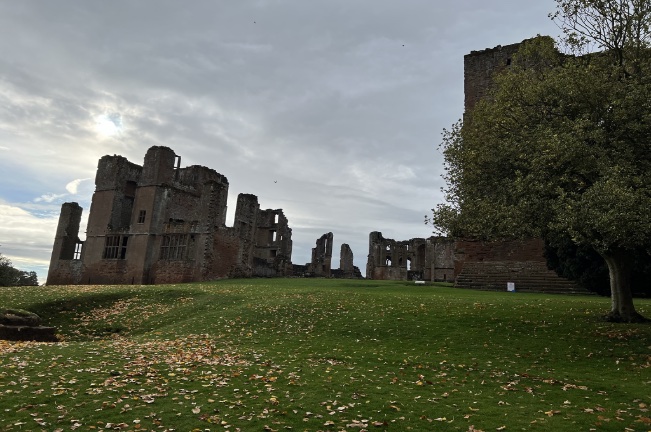 A Dog Friendly Visit to Kenilworth Castle - Mahlow the Greyhound