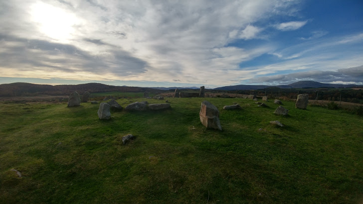 Tomnaverie Stone Circle - Cairngorms National Park Travel Guide - Mahlow the Greyhound