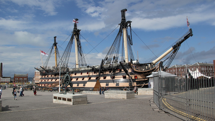 HMS Victory - Portsmouth Travel Guide - Mahlow the Greyhound